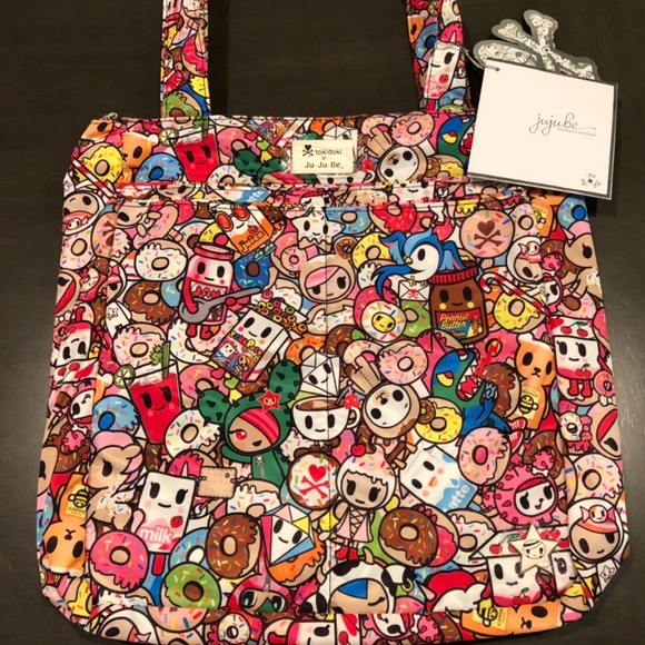 JuJuBe Tokidoki Collection Be Light Tokipops Tote - Picture 1 of 6